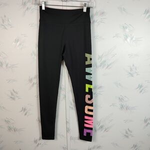 H&M Sport Girls Athletic Leggings Awesome 16/18